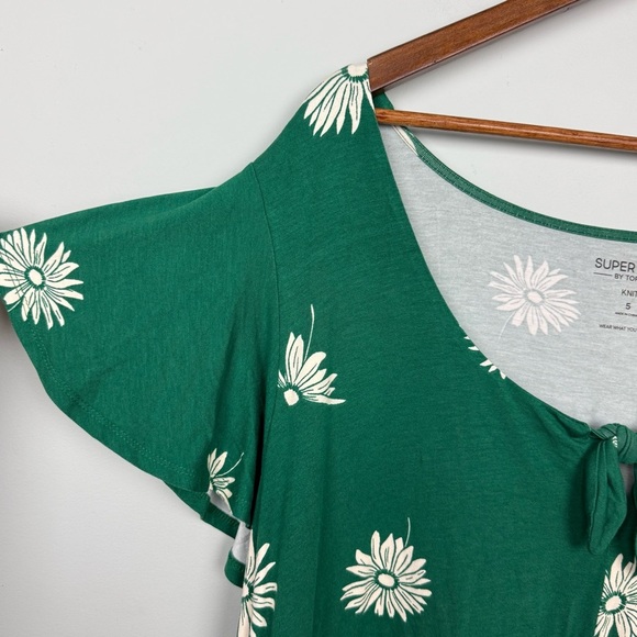 Torrid Super Soft Tie Front Keyhole Babydoll Top - Picture 5 of 9